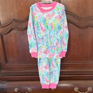 LILLY PULITZER X POTTERY BARN KIDS Pajamas 4T